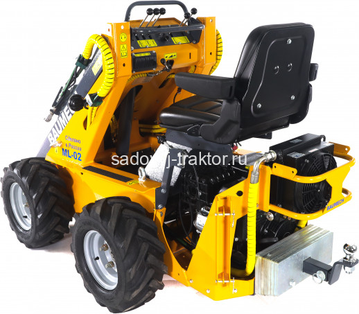 Мини-погрузчик BAUMECH ML-02, двиг. Zongshen GB460E инжектор