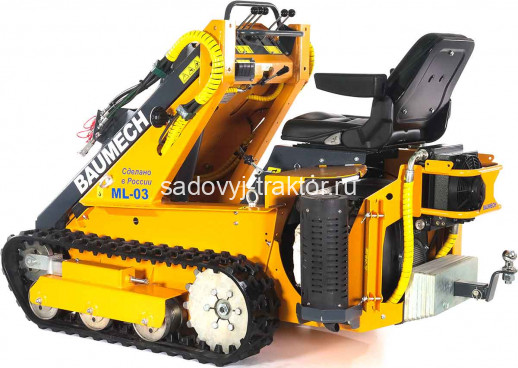 Мини-погрузчик BAUMECH ML-03 PRO, двиг. Zongshen GB750 карб