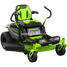 Райдер садовый аккумуляторный Greenworks GC82ZT107, 82V, без АКБ и ЗУ
