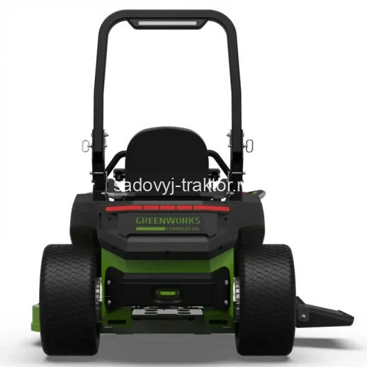 Райдер садовый аккумуляторный Greenworks ZTC152, 82V, 152 см, с АКБ 24 с нулевым радиусом разворота