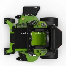 Райдер садовый аккумуляторный Greenworks ZTC152, 82V, 152 см, с АКБ 24  с нулевым радиусом разворота