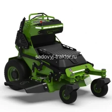 Райдер садовый аккумуляторный Greenworks ZTCS92, 82V, 92 см, с АКБ 8 кВ с нулевым радиусом разворота