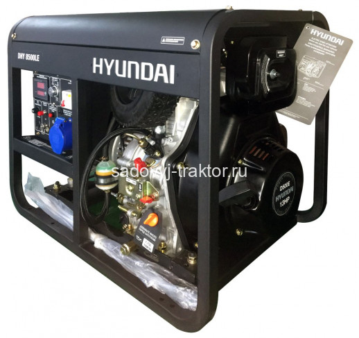 Дизельный генератор Hyundai DHY 8500LE