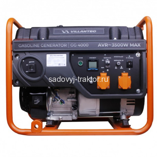 Генератор бензиновый VILLARTEC GG4000, 3,6 кВт