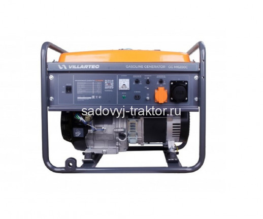 Генератор бензиновый VILLARTEC GGM6200С 5,5 кВт