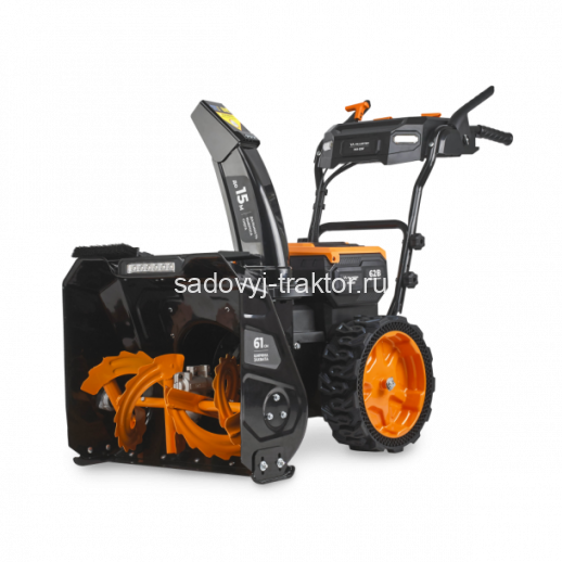 Снегоуборщик аккумуляторный VILLARTEC WA6261 SET: акк.AM608 (2шт)+ЗУ AC604