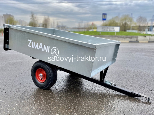 Прицеп ZimAni Stainless steel 500 для садового трактора