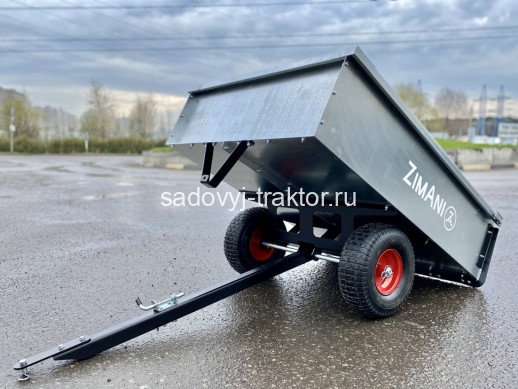 Прицеп ZimAni Stainless steel 500 для садового трактора
