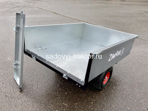 Прицеп ZimAni Stainless steel 500 для садового трактора